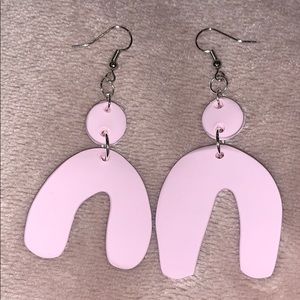 Handmade polymer clay earrings